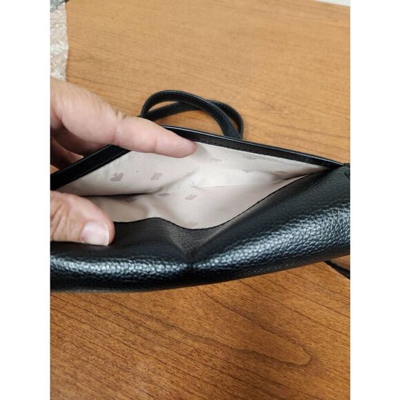Kate Spade Black Eva Wallet on Goldtone Chain WITH CERTIFICATE OF AUTHENTICITY ( - Picture 10 of 10